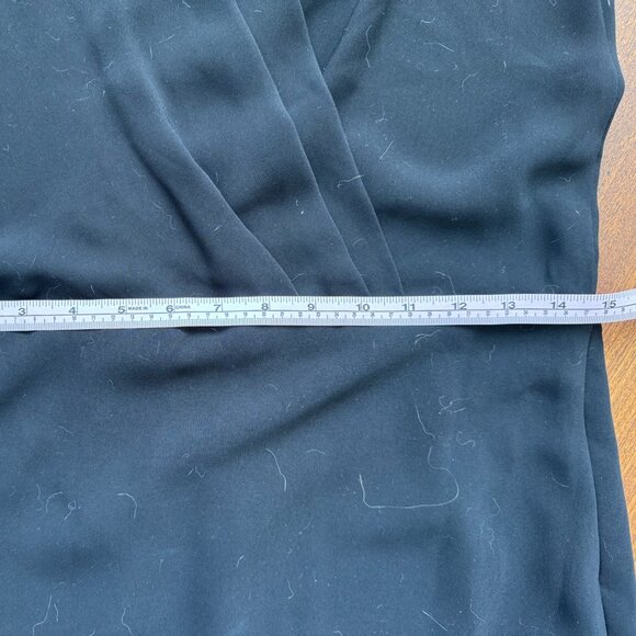 ✨ Babaton/Aritzia | Black Wrap Dress | Size 6 ✨ - Picture 7 of 9